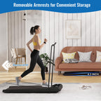 Sevobal Walking Pad, Under Desk Treadmill With Manual Incline & Handles, 2.5Hp Portable Walking Treadmill With Remote Control, C