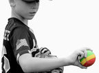Swingrail (3-Pack) Stoplight Throwing Mechanics Training Baseballs For Teaching Proper Throwing Motion