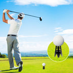 Plastic Golf Tees, 24Pcs Golf Simulator Tees For Home, Outdoor Indoor Golf Tees Simulator Practice Training, Golf Mat Tees For W