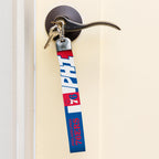 Rico Industries Nba Basketball Philadelphia 76Ers Wrist Lanyard Key Chain, Cute Wristlet Strap Keychain Holder For Women Men Car