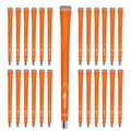 Karma Neion II Orange Golf Grips for Men, 25 Piece Golf Club Grip Pack, Standard Size