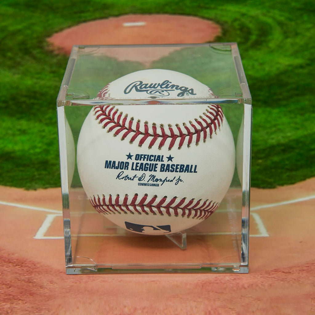 8 Pack Ballqube Baseball Display Case Autographed Baseball Case For Display Uv Protected Baseball Cube Display Memorabilia Baseb