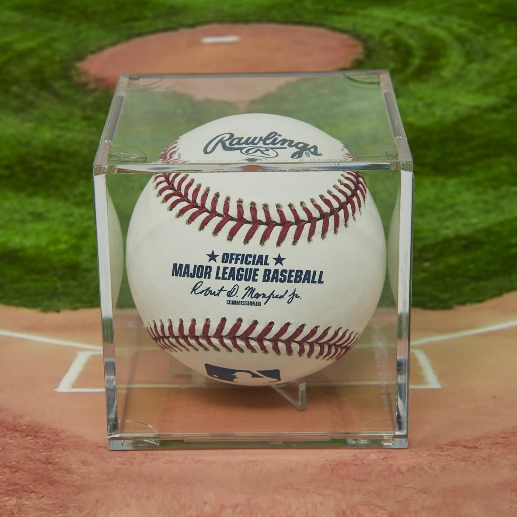 8 Pack Ballqube Baseball Display Case Autographed Baseball Case For Display Uv Protected Baseball Cube Display Memorabilia Baseb