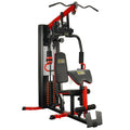 Fitvids Multifunctional Home Gym Equipment with 122.5 lbs Weight Stack, Full Body Workout Weight Machine, All in One Exercise Eq