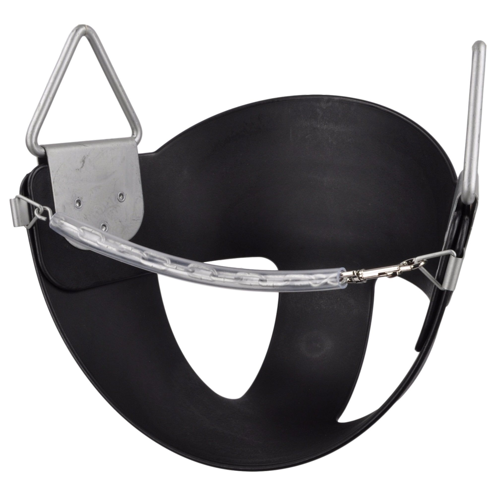 Swing Set Stuff Half Bucket -Seat Only- With Sss Logo Sticker, Black