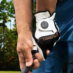 Copper Tech Mens Golf Gloves ~ 2-Pack ~ Copper-Infused ~ Worn On Right Hand For The Left-Handed Golfer One Size Fit Most