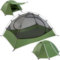 Clostnature 4-Person Tent for Camping, Waterproof Backpacking Tent for Family, 3 Season Lightweight Tent for Hiking, Easy to Set