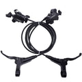 Tianeraus Mountain Bike Hydraulic Brake 2-Pistons, Left Front 1000mm Right Rear 2000mm Adapter Aluminum Alloy Hydraulic Bike Bra