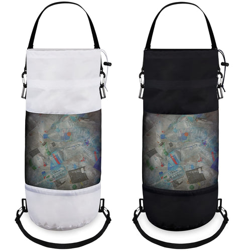 2 Packs Portable Boat Accessories Mesh Trash Bags Trash Can Garbage Container for Boat Kayak Camper Fishing Cabin Storage Men Wo