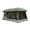 Gazelle Tents, T4 Tandem Hub Tent, Easy 90 Second Set-Up, Waterproof, UV Resistant, Convertible Screen Room, Removable Floor, 4-