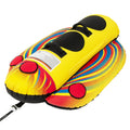 SPORFIT Towable Tubes for Boating, Inflatable Hot Dog Water Tube for Boat to Pull, Water Sports Banana Boat Tubes and Towables w