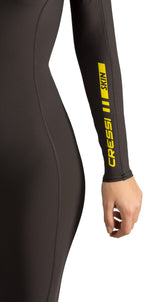 Cressi Skin, Black/Yellow, M