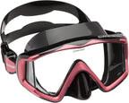 Cressi Liberty Triside Spe Diving Mask, Blackblackpink