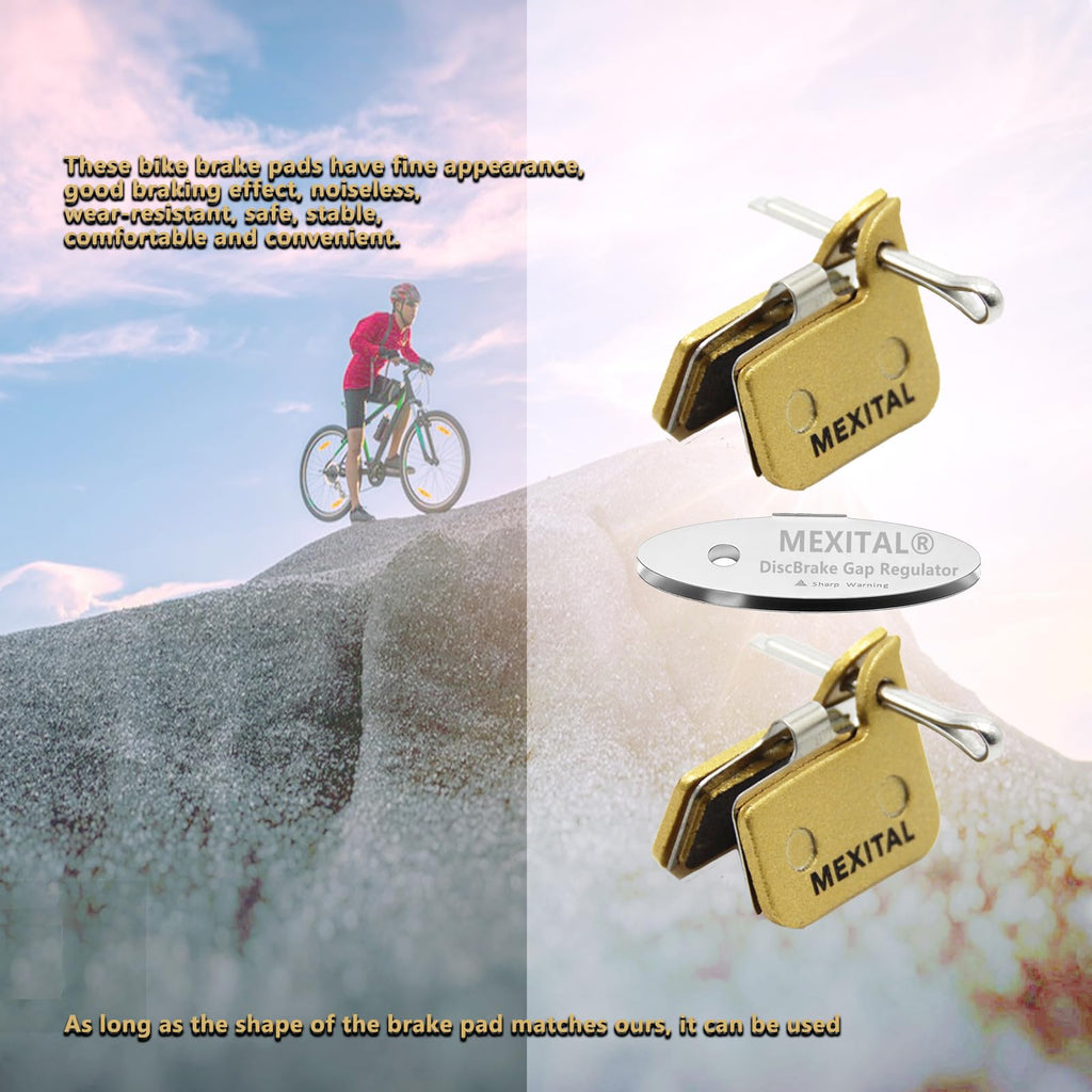 Mexital 2 Pairs Sintered Disc Brake Pads Fit For Sram Hrd Rival Red Force S700 Mxts13-2