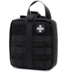 Carlebben Rip-Away Emt Pouch Molle Pouch Ifak Pouch Medical First Aid Kit Utility Pouch 1000D Nylon (With Medical Supplies)
