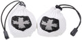 Harbinger Refillable Chalk Balls, Comes Full, Produces Less Dust Than Loose Chalk, Greatly Improves Grip For Weightlifting, Doin