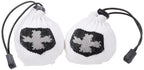 Harbinger Refillable Chalk Balls, Comes Full, Produces Less Dust Than Loose Chalk, Greatly Improves Grip For Weightlifting, Doin