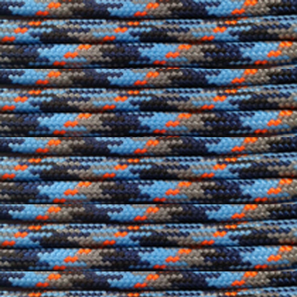 Paracord Planet 10 20 25 50 100 Foot Hanks And 250 1000 Foot Spools Of Parachute 550 Cord Type Iii 7 Strand Paracord (Raven 1000