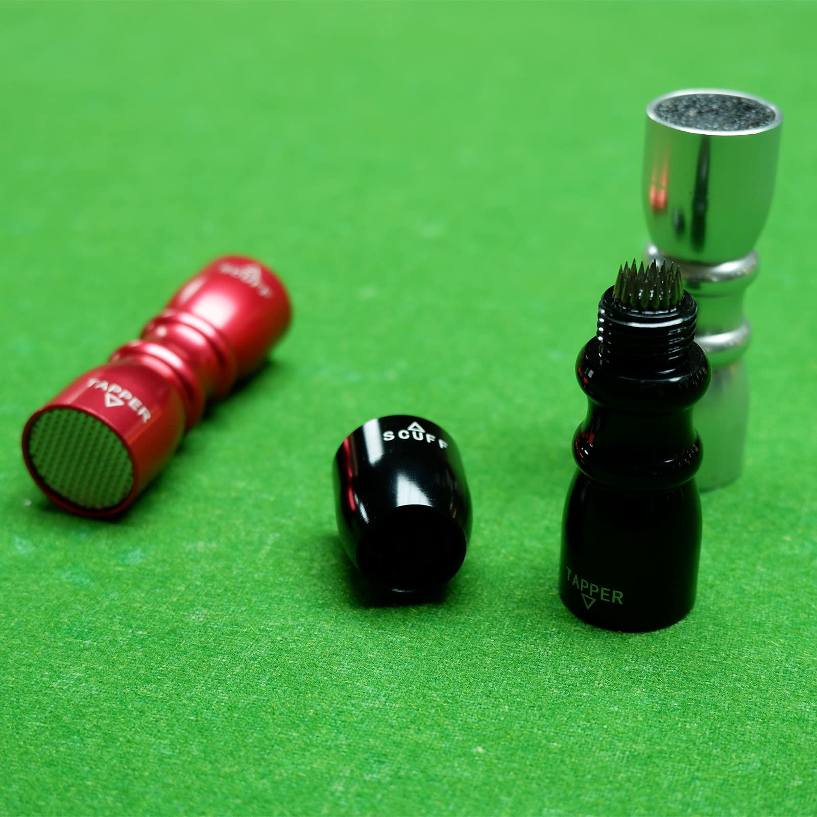 Snooker Pool Cue Tip, 2023 New Version Billiard Pool Stick Tip With 3 In 1 Billiard Pool Cue Accessories Tool, Scuffer, Shaper A