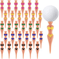 Funny Golf Tees Lady Girl Golf Tees, 76 Mm/ 3 Inch Plastic Pin Up Golf Tees, Home Women Golf Tees For Golf Training Accessories 