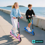 Gotrax GKS Mini Electric Scooter for Kids 6-12, Max 3.75 Miles & 7.5 Mph by 150W Motor, 6 Wheel, Thumb Control Easy to Ride &