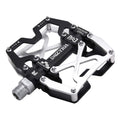 MZYRH Mountain Bike Pedals, Ultra Strong Colorful CNC Machined 9/16 Cycling Sealed 3 Bearing Pedals(Silvery 3 Bearings)
