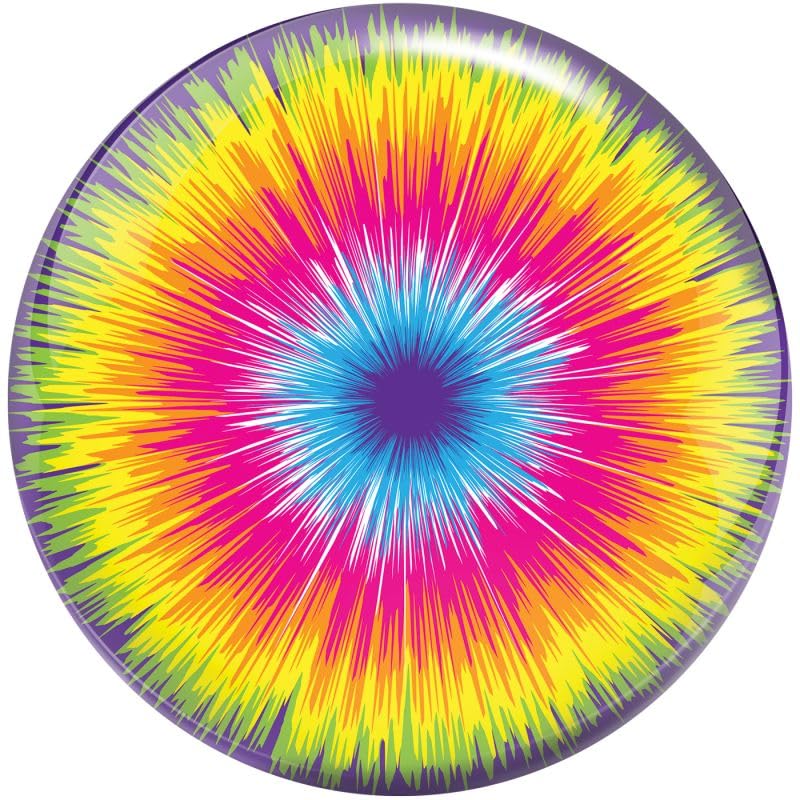 Brunswick Viz-a-Ball Bowling Ball (8lbs, Tie-Dye Burst)