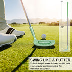 Mazel Chipper Club Pitching Wedge For Men & Women,36 Degree - Save Stroke From Short Game,Right Hand (Light Green)
