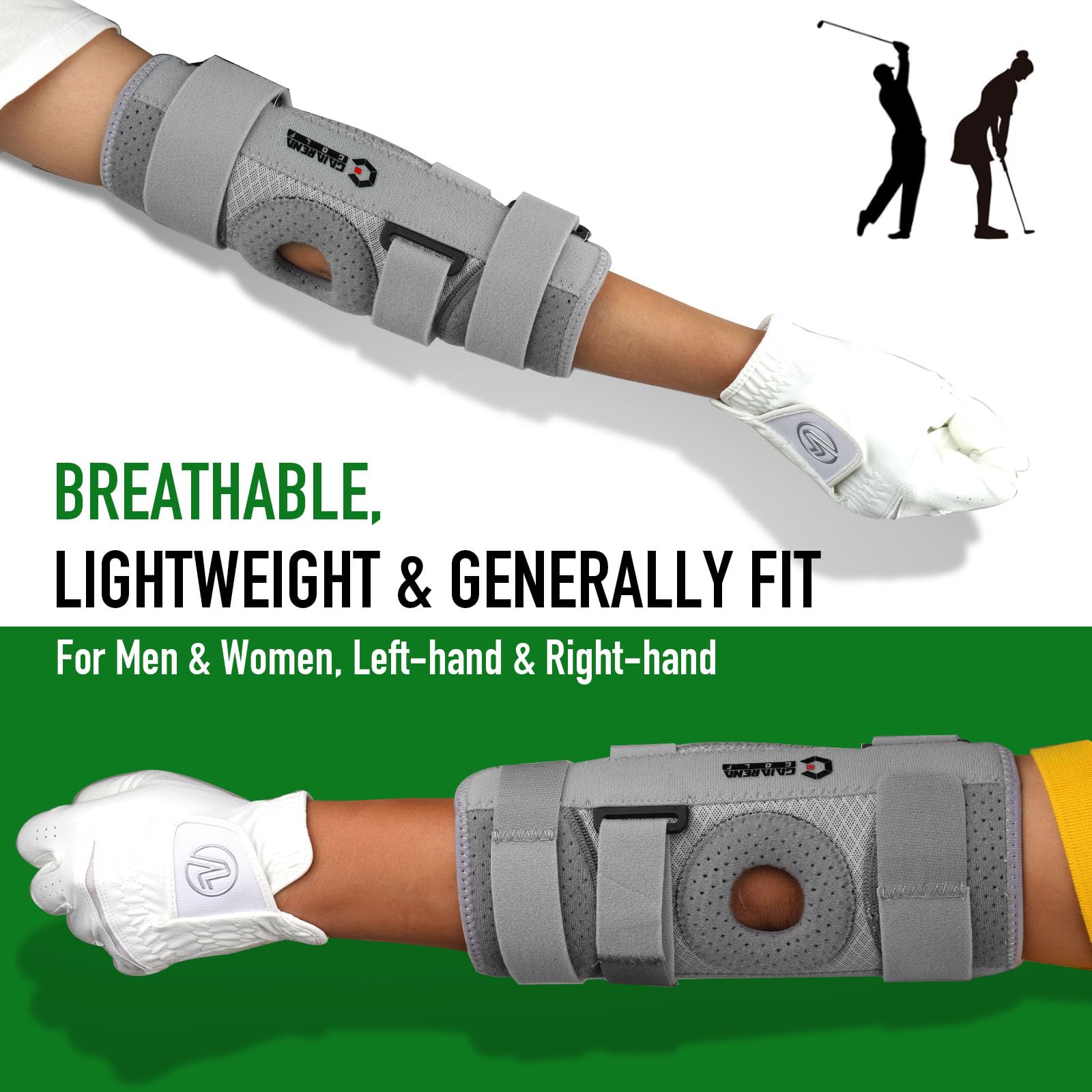 Gaiarena Golf Straight Arm Swing Aid For Junior Golfer Training, Build Up Muscle Memory & Say Goodbye To Golf Chicken Wing As Go