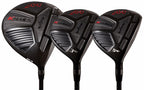 Senior Mens Majek K-Series High Launch 460Cc 10.5? Driver And 3 5 Fairway Wood Set Golf Clubs, Right Handed Senior Flex With Men