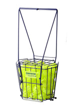 Gamma Sports Pickleball Ballhopper Caddy With Lid, Steel Durable Basket For Indoor/Outdoor Use, Holds 50 Balls, Blue