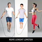 Starfit Lightweight Jump Rope 2Pcs For Fitness And Exercise - Adjustable Jump Ropes With Plastic Handles - Tangle-Free Skipping