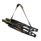 Alps Outdoorz Vanish Turkey Hunting Chair With Foldable Low Profile Design, Mossy Oak Obsession Camo, Durable Steel Frame, And P