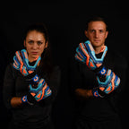Renegade Gk Fury Siege Goalie Gloves With Pro-Tek Finger Spines  4Mm Giga Grip & 4Mm Duratek  Orange, Blue, Black Soccer Goalkee
