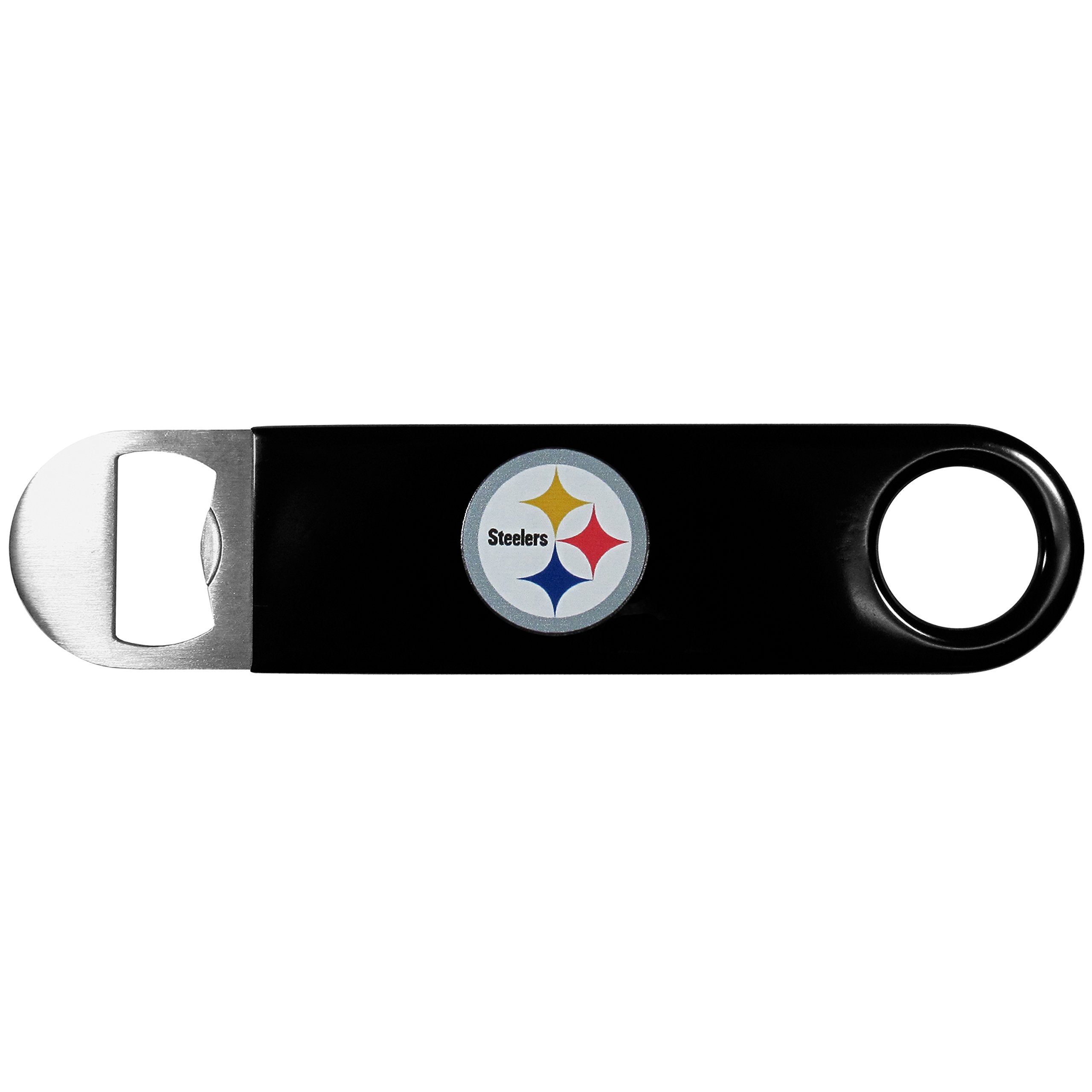 Siskiyou Fan Shop Pittsburgh Steelers Long Neck Bottle Opener One Size Black
