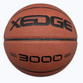 Xedge Basketball Size 5/6/7 Composite Leather Street Basketball Indoor Outdoor Game Ball With Needle,Pump And Carry Bag (Red-300