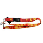 Usc Trojans Lanyard Reversible Red And Gold