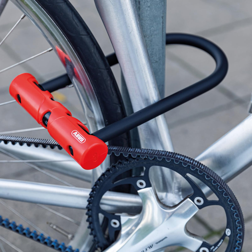Abus Hb140 - Lucchetto Per Bicicletta Unisex Per Adulti, 420150Hb140 + Ush Ultimate, Black, 14 Cm