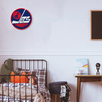 Rico Industries Nhl Winnipeg Jets Retro Shape Cut Pennant - Home And Living Room D  Cor - Soft Felt Ez To Hang