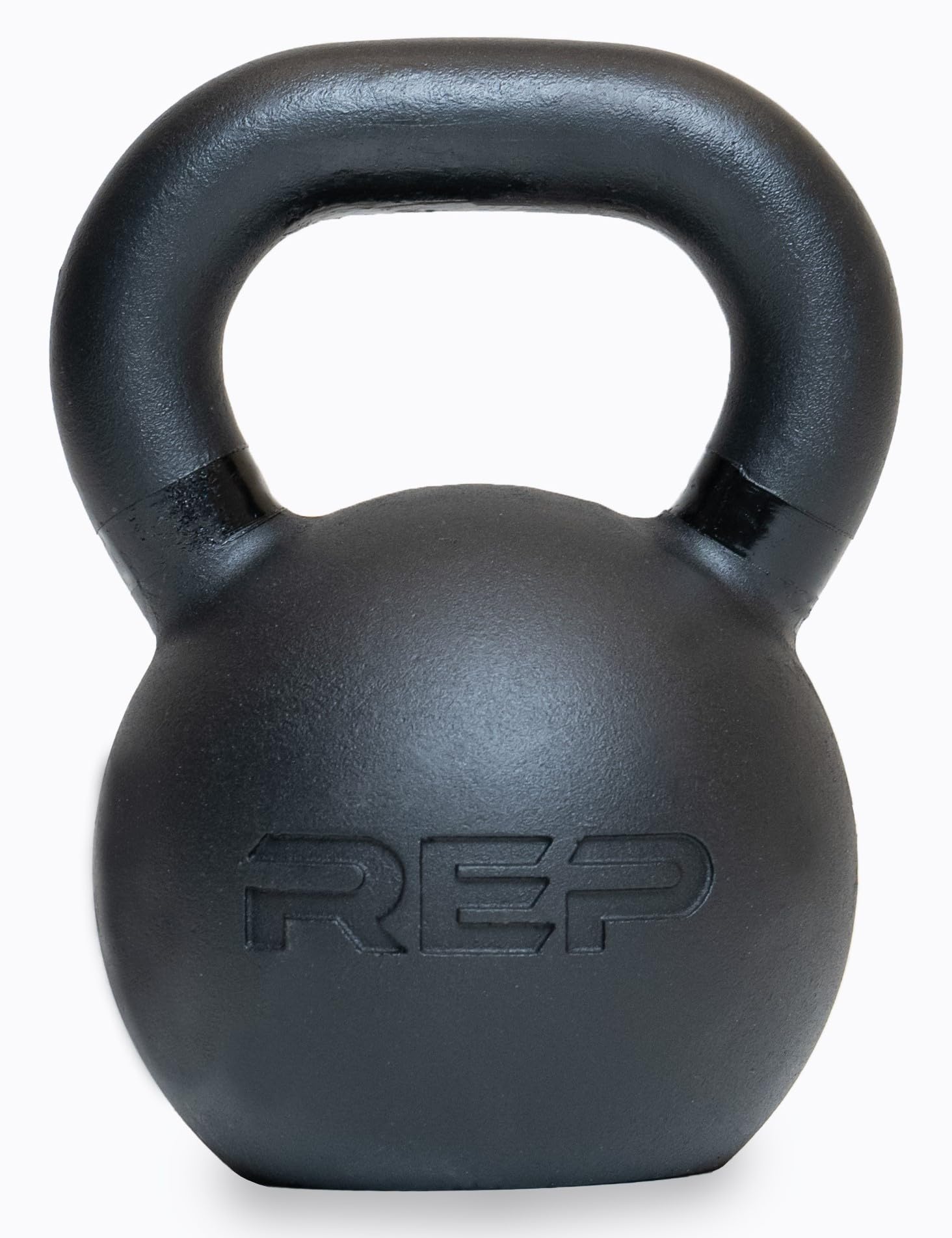REP Fitness Single Kettlebells, 50lb, Cast Iron, Strength Training, Adjustable Weight, Power Workout Equipment, Home Gym, Free W