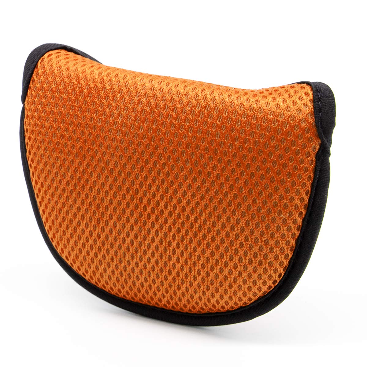 Golf Putter Cover,Mallet Putter Headcover Mesh Golf Putter Head Cover Golf Head Covers With Magic Tape For Heel Shaft Rh Lh Fits