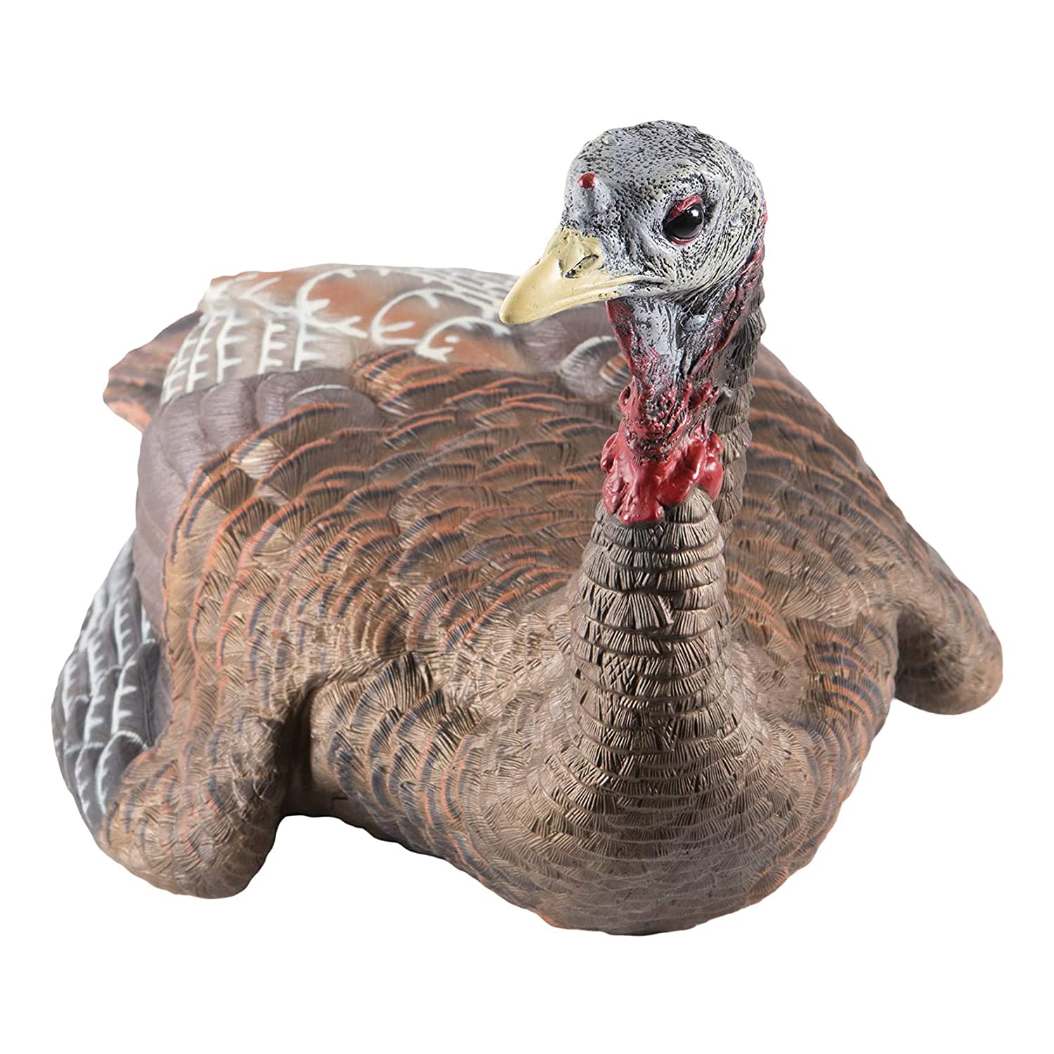 Avian-X Avx8011 Lcd Lifelike Collapsible Laydown Breeding Hen Turkey Hunting Decoy With Stake, Compression Strap And Carrying Ba
