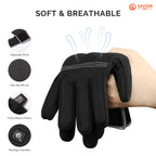 Savior Heat Heated Liners Gloves For Men Women, 2023 Electric Rechargeable Battery Thermal Thin Gloves For Winter Skiing Typing