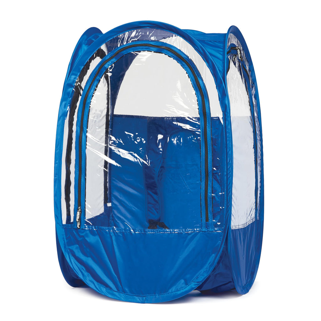 Weatherpod Small Upper-Body Pod With Straps- 1-Person Wearable Weather Protection From Cold, Wind And Rain In Stadium Seating Or