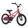 RoyalBaby NEO Sport Kids Bike Aluminum Lightweight Bicycle 18 Inch Wheel Boys Girls Ages 5-9 Years, Red