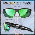 Deafrain Sports Sunglasses Polarized For Men Women Cycling Running Fishing Glasses Uv Protection