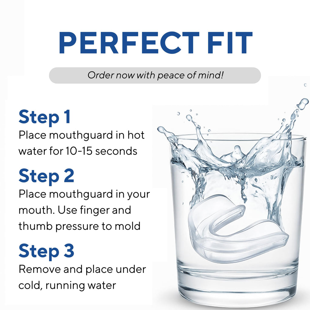 Prodental Sports Mouth Guard (2 Pack)  No Bpa Soft Material, Made In Usa  Customizable For Comfort - Fits Any Size Mouth Age 12+