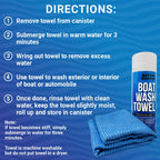 Super Absorbent Towels Wash & Drying Chamois Cloth Synthetic Smooth Boat Cooling Towel Shammy Towel For Car Drying Towel Marine