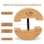 Haibeir Hat Stretcher - Heavy Duty - One Size Fits All Hat & Three Colors Adjust From 6 11/16 To 8 7/8 (Black)