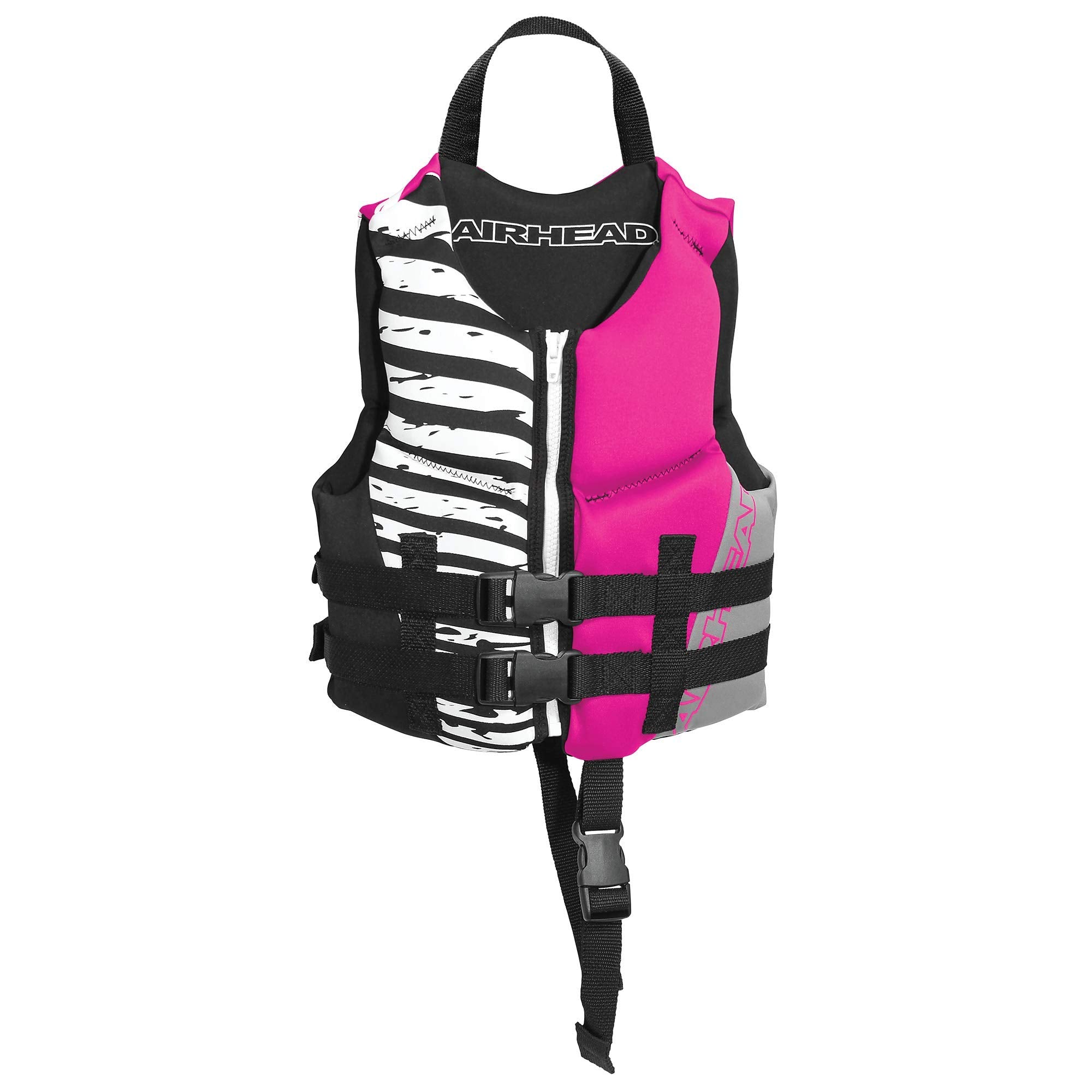 Airhead Child Type Iii Life Jacket | Us Coast Guard Approved | Closed Sided, Quick-Dry | Secure Buckles & Zipper | Wicked Kwik-D